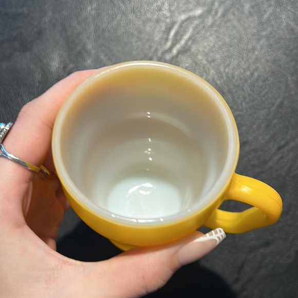 Set of 3 Vintage Anchor Hocking fire king soda mugs - Picture 3 of 5